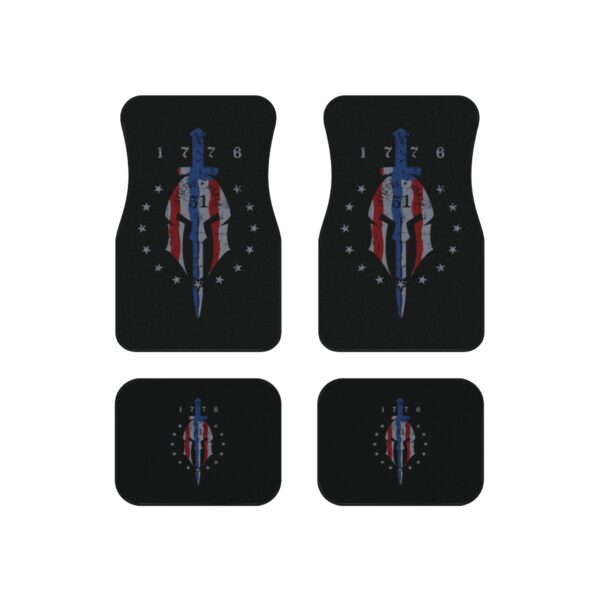 Scottish Punisher Car Mats (Set of 4)