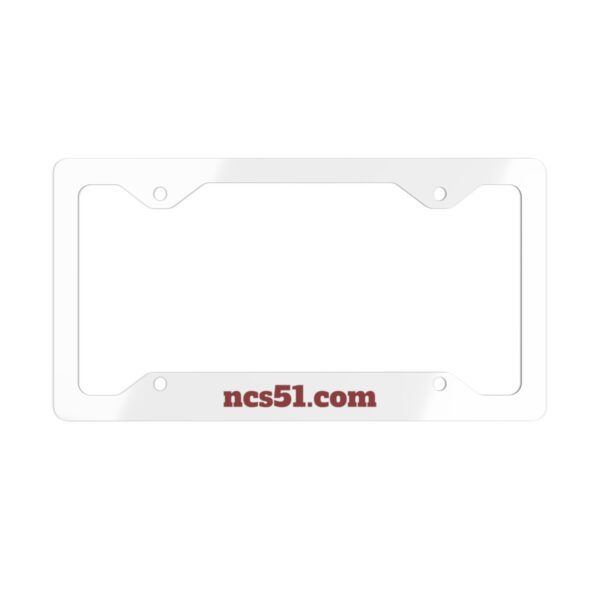 Metal License Plate Frame - Image 2