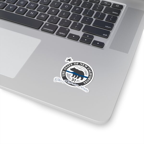 The State of New California Blue Line sticker - Image 5