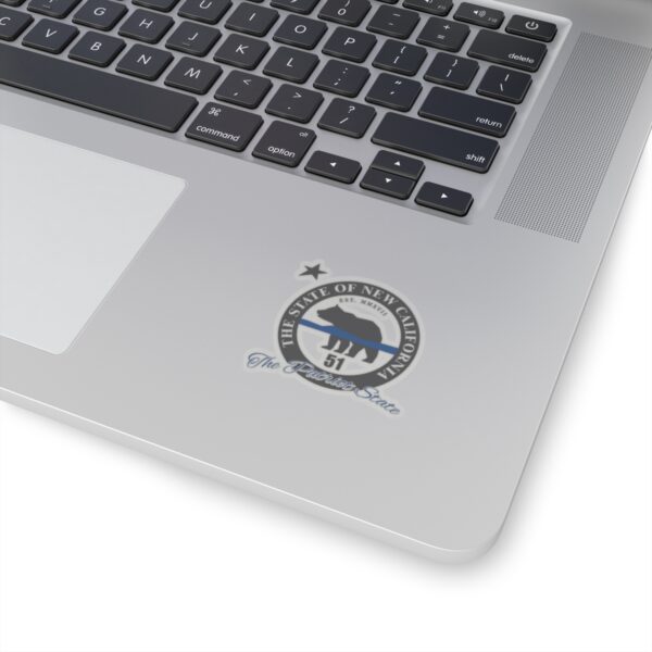 The State of New California Blue Line sticker - Image 2