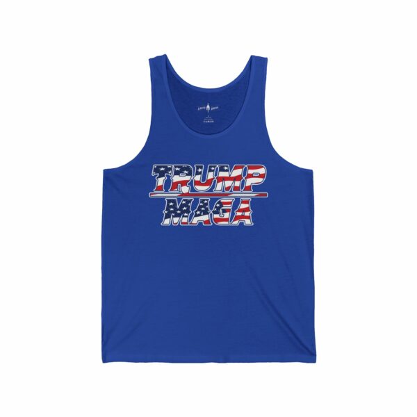 Our Men's Trump Make America Great Again Jersey Tank - Image 9