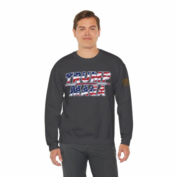 TRUMP MAGA Heavy Blend™ Crewneck Sweatshirt - Image 6