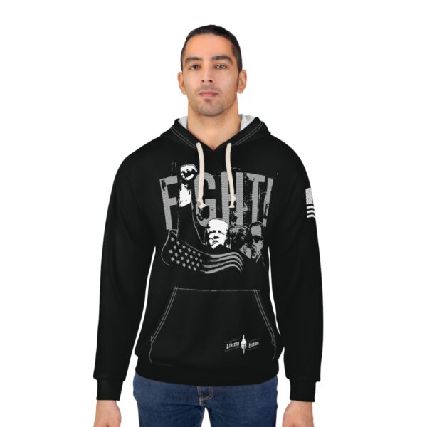 Trump Fight Pullover Hoodie - Image 4