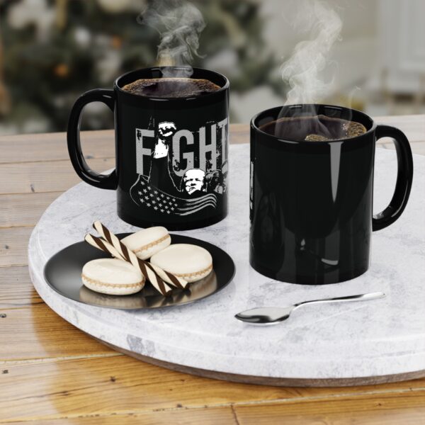 Trump Fight Coffee Mug, 11oz - Image 4