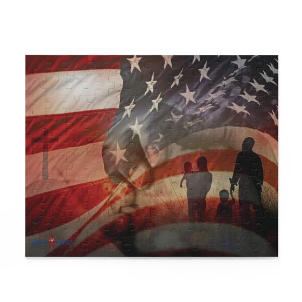 Faith Family and The American Dream Puzzle (120, 252, 500-Piece) - Image 5