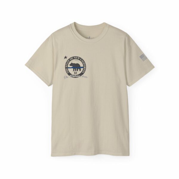 The State of New California Blue Line Tribute T-Shirt