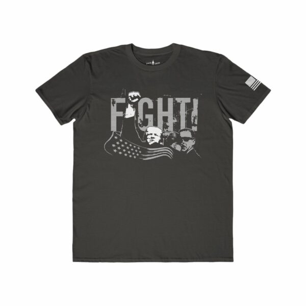 NEW! Trump Fight Lightweight Fashion Tee Front Print - Image 5