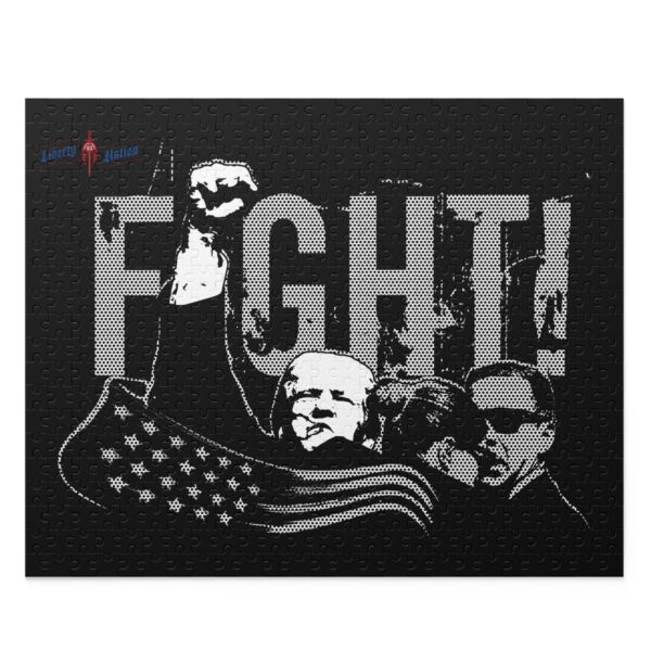 New Trump Fight Puzzle (120, 252, 500-Piece) - Image 9