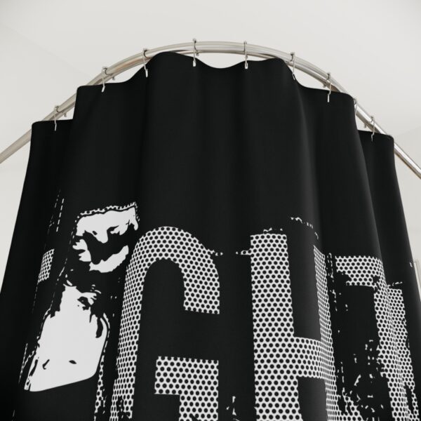 Large Image Trump Fight Shower Curtains - Image 2