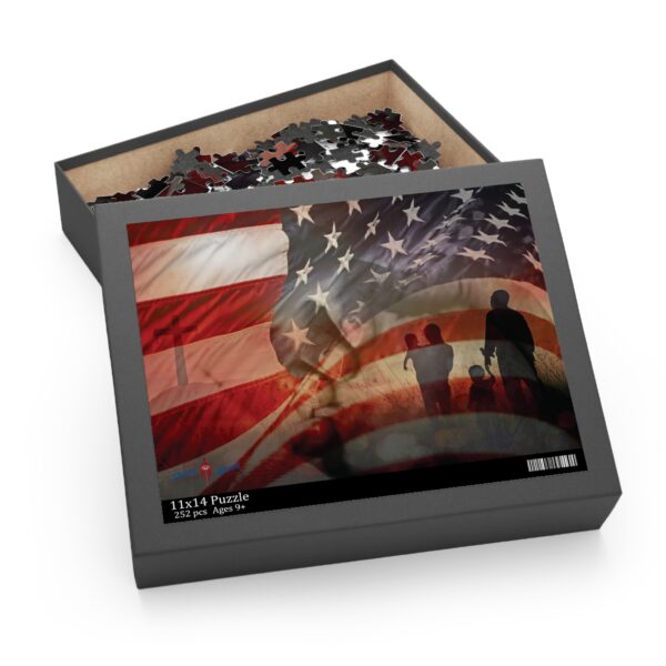 Faith Family and The American Dream Puzzle (120, 252, 500-Piece) - Image 3