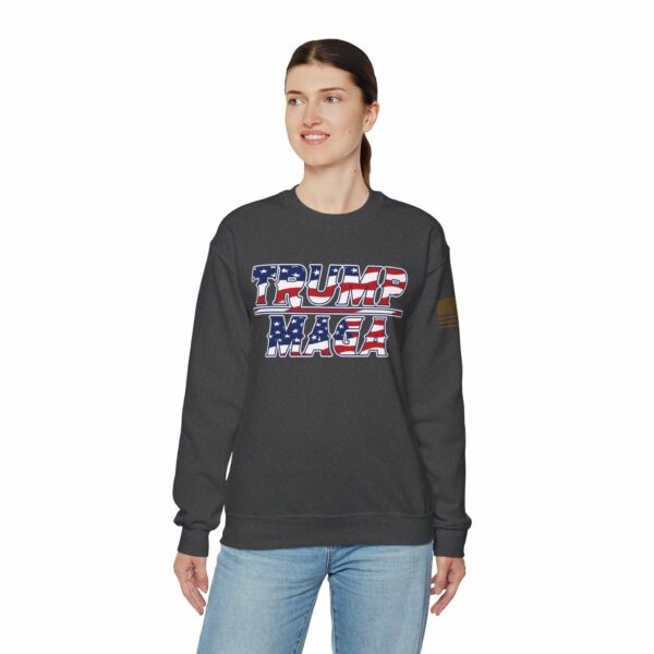 TRUMP MAGA Heavy Blend™ Crewneck Sweatshirt - Image 8