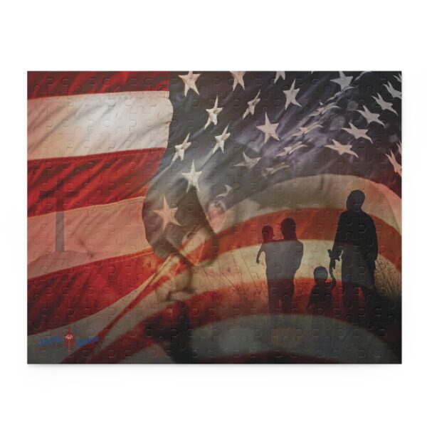 Faith Family and The American Dream Puzzle (120, 252, 500-Piece)
