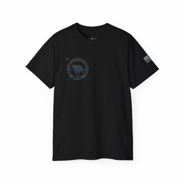The State of New California Blue Line Tribute T-Shirt - Image 5