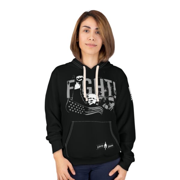 Trump Fight Pullover Hoodie - Image 3