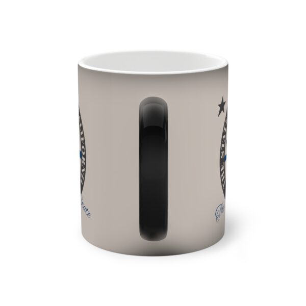 New California State Blue Line Color-Changing Mug, 11oz - Image 2