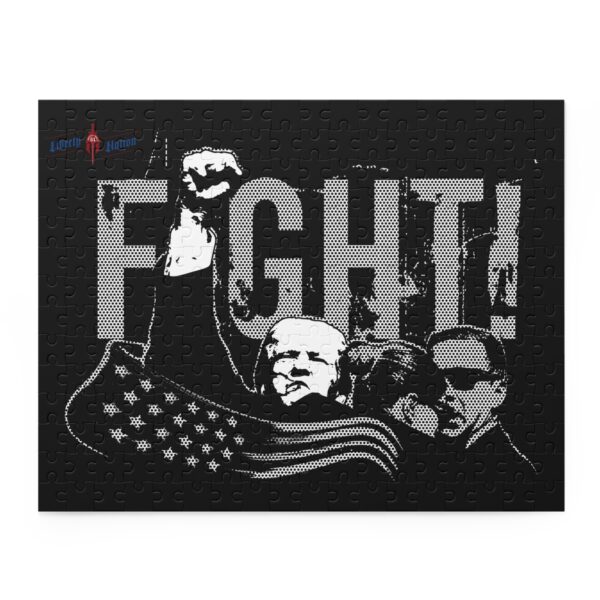 New Trump Fight Puzzle (120, 252, 500-Piece)
