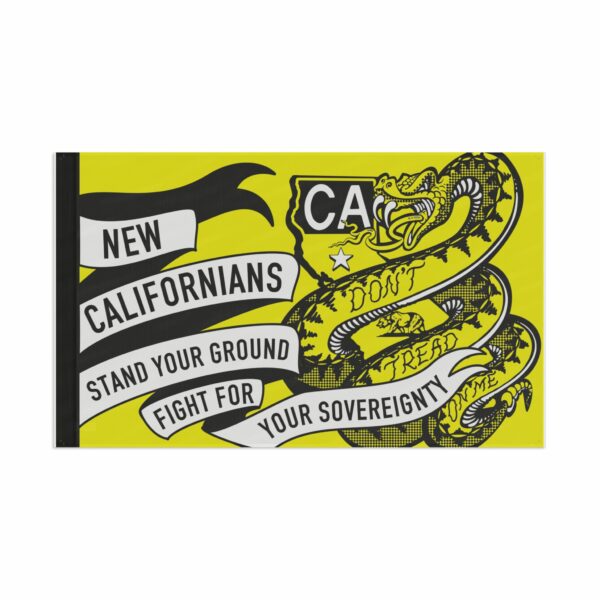 State of New California Stand Your Ground House banner Flag non Grommet flag