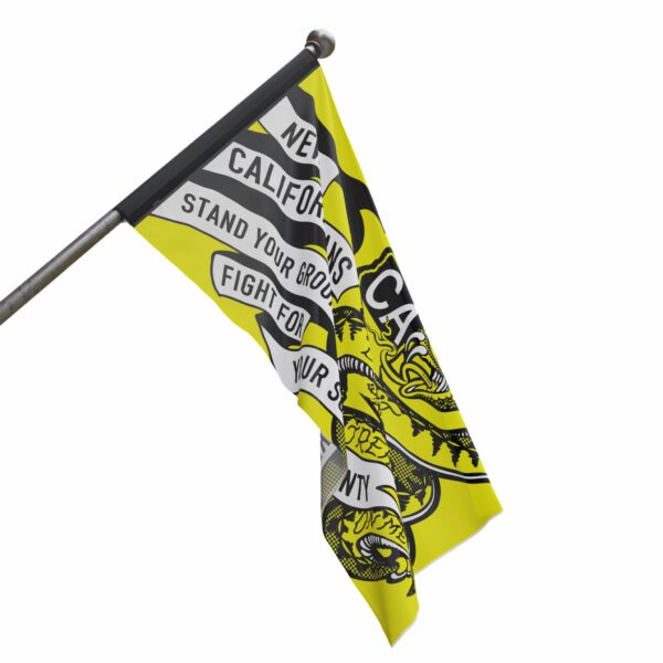 State of New California Stand Your Ground House banner Flag non Grommet flag - Image 4